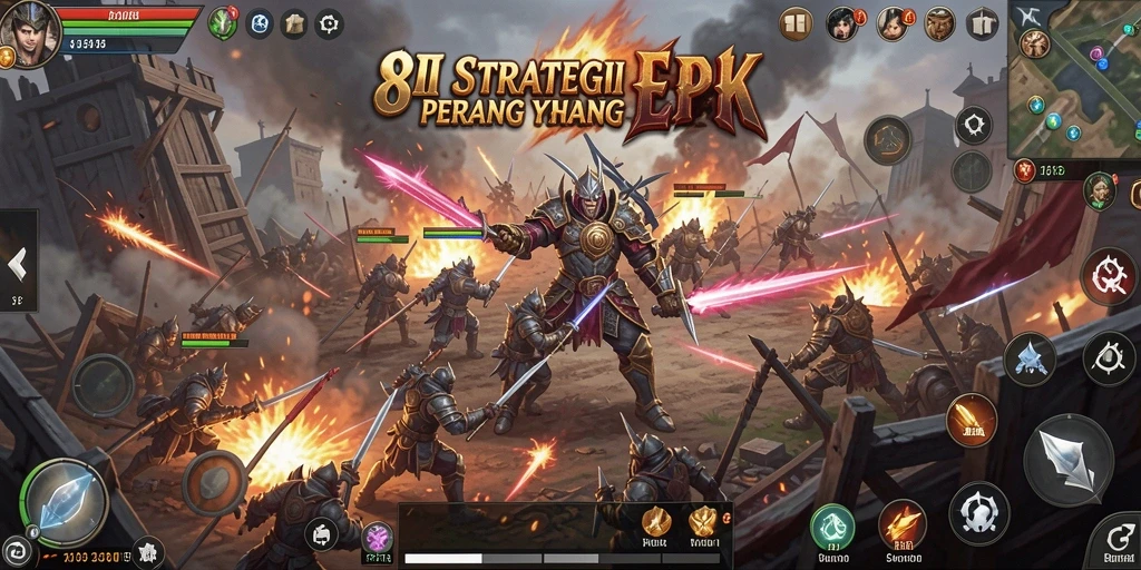 Tampilan gameplay seru dari 8II, penuh strategi dan aksi.