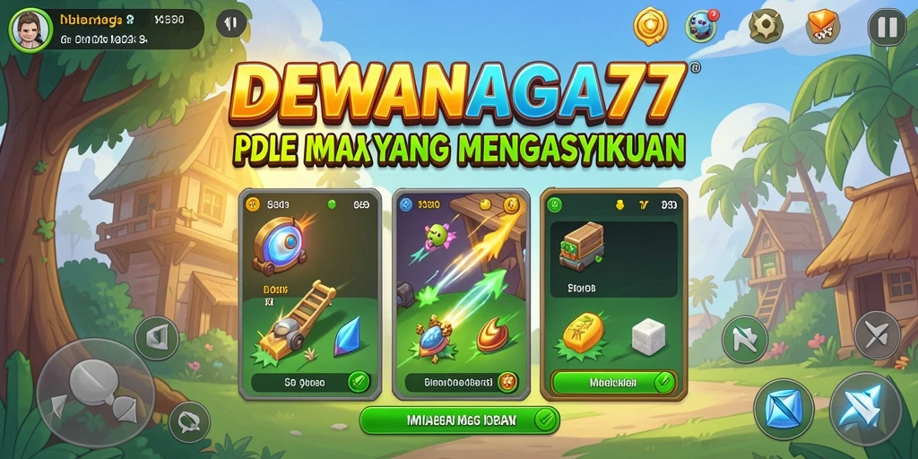 Gambaran gameplay DEWANAGA77 yang menarik dan interaktif.