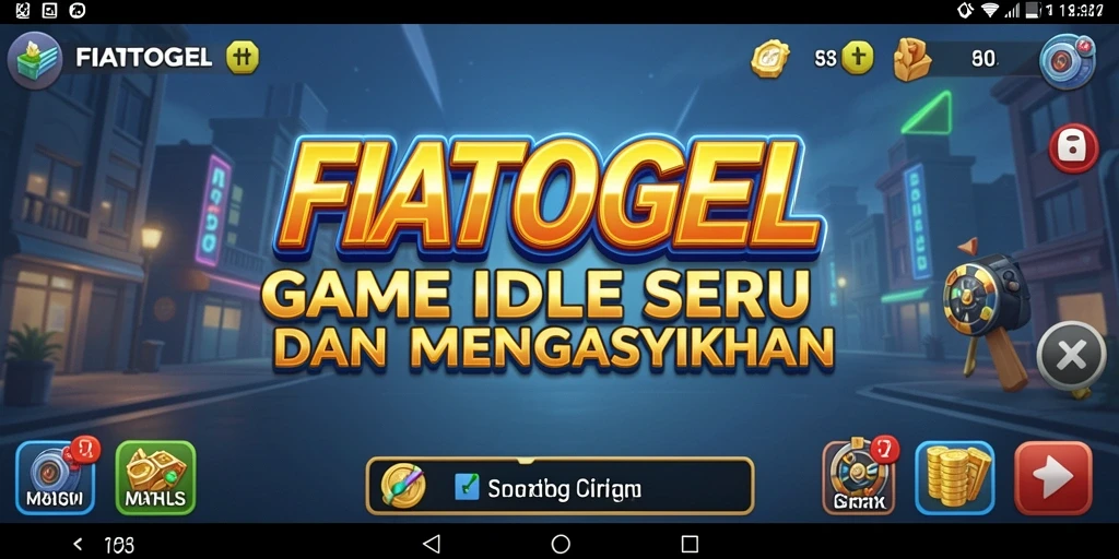 Tampilan menarik dari gameplay FIATOGEL yang seru dan intuitif.