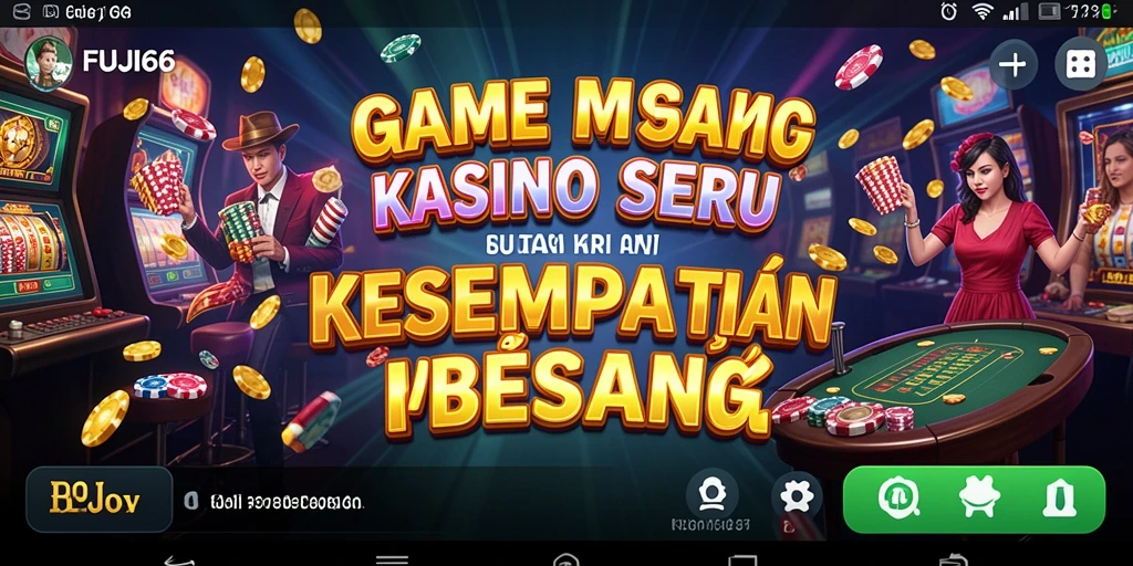 Tampilan gameplay FUJI66 yang mengasyikkan dan penuh warna.