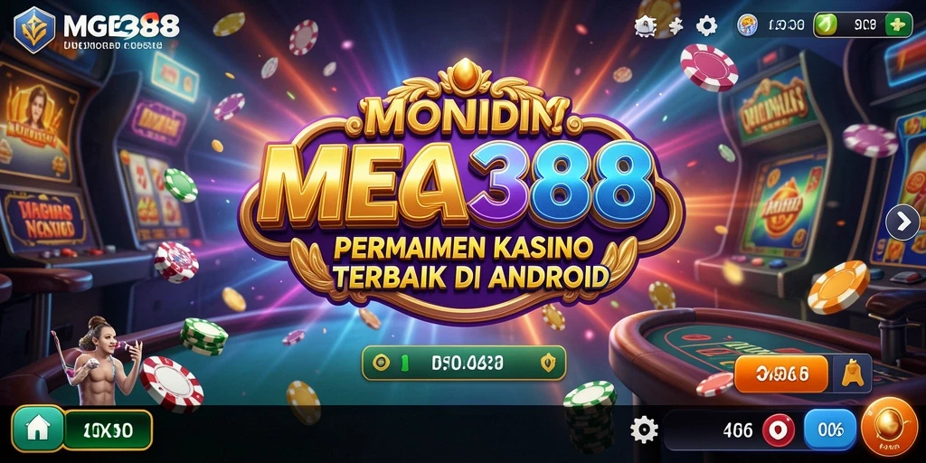 Tampilan gameplay MEGA388 yang menarik dengan berbagai pilihan permainan Kasino.