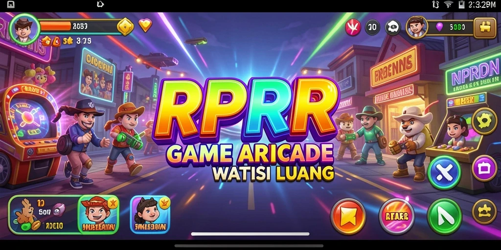 Tampilan gameplay RPRR yang menegangkan dan seru.
