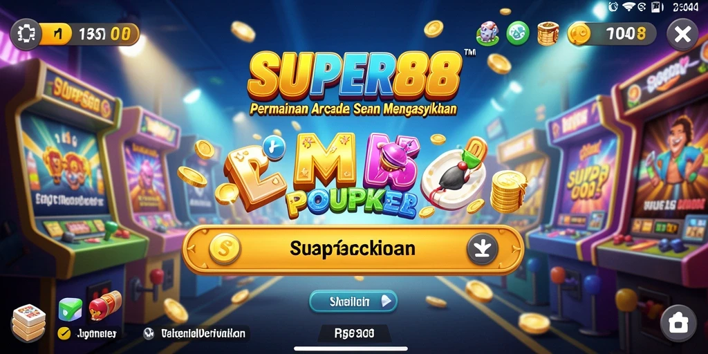 Screenshot permainan SUPER88 yang menampilkan aksi Arcade yang seru.