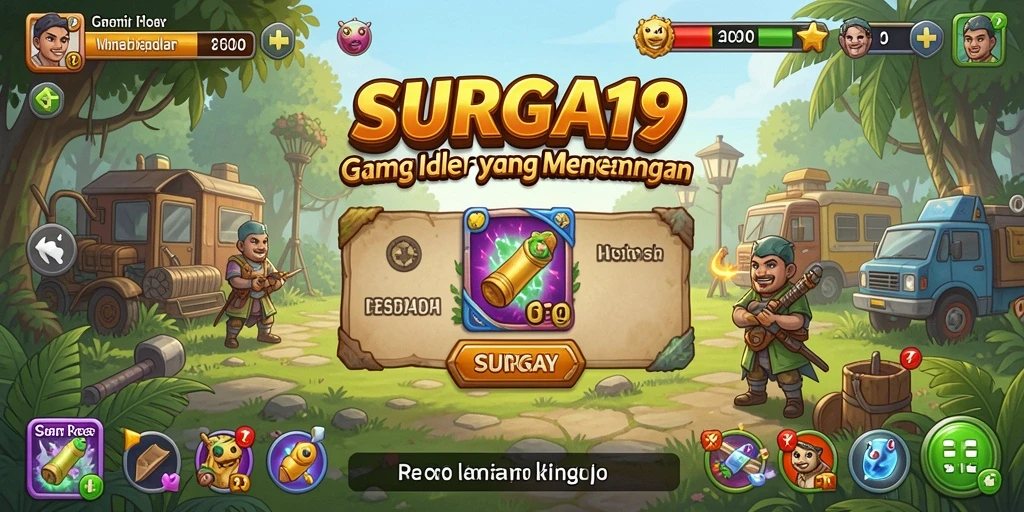 Tangkapan layar gameplay SURGA19 menampilkan karakter dan lingkungan yang menarik.